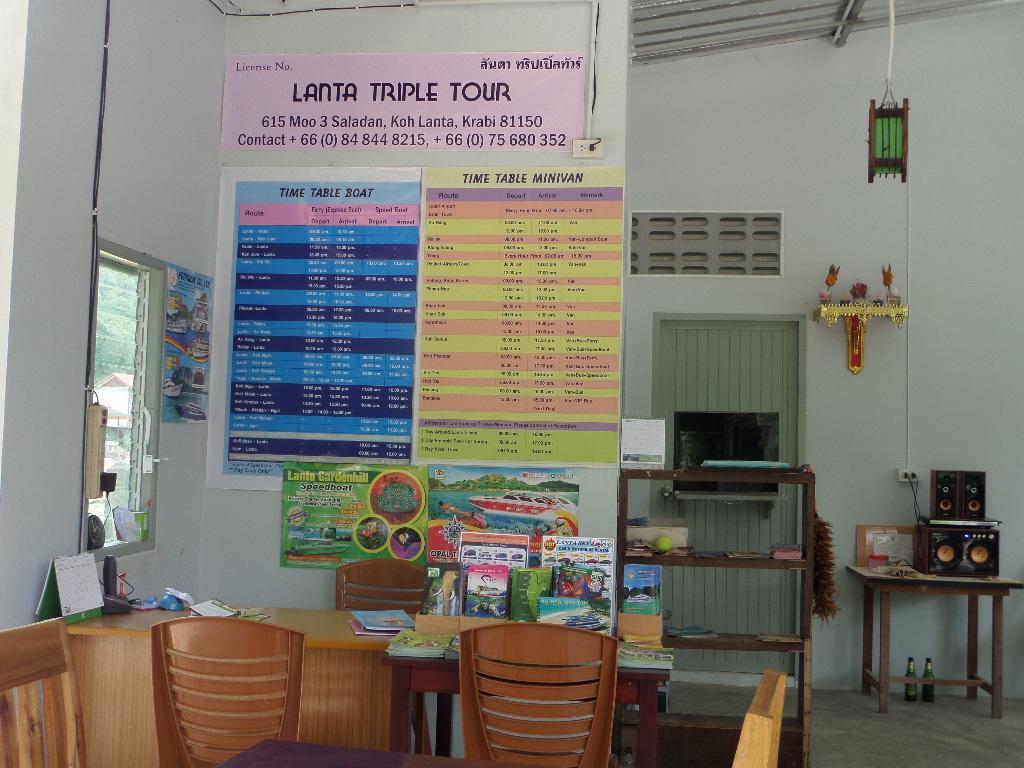Hotel Lanta Triple Novel Ko Lanta Exterior foto